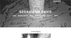 Desktop Screenshot of georgianndavis.com